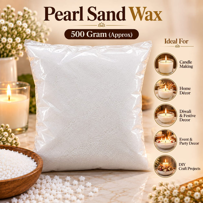 Pearl Sand Wax | Premium Candle Making Wax Beads | DIY Candle Making Supplies