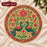 MDF 3D Rangoli | Reusable Decorative Rangoli for Diwali, Home Decor, Festive, Ganpati & Durga Puja Decoration