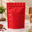 Premium Aluminium Foil Stand-Up Zipper Pouch | 10 × 7 Inch | Multiple Colour Options | Reusable Packaging Bag for Dry Fruits, Snacks & Gifting