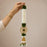 (Design No.14) Premium Floral Hanging Toran with Golden Bell & Decorative Ring | 21 Inch | Elegant Door & Wall Hanging for Festive Decor