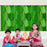 1 pcs Beautiful Banana Leaf  Backdrop Chadar for Religious Celebrations,Wedding Marriage Decore ,Diwali Home Pooja – Perfect Décor (Design-8