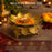 Gold Finish Metal Diya Urli for Home Décor, Pooja & Festive Decoration | Lotus Design Decorative Urli Bowl | 6 × 3 Inch