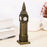 1 Pc London Big Ben Tower Metal Showpiece Antique Statue for Room, Office, Decorative Showpeice for Home, Desk Decor, Table Stand (Metal)