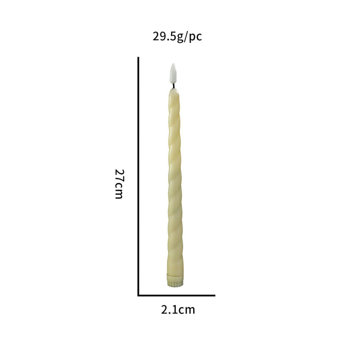 LED Flameless Taper Candles LED Candlestick Battery Operated Lights for Dinning Table, Window, Home Decore, Diwali, Festival Decor