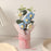 Artificial Daisy Crochet Flower Bouquet with Pot| Artificial Flower head| Gifting for Him/Her, Girlfriend, Boyfriend, Anniversaries, Wedding, Birthday | Home Decoration, Table Decor, Room Decor, Office Desk, Aesthetic Centerpiece Decor (Fabric)