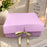Collapsible  Without Magnet  Decorative Folding Paper Cardboard /Box with ribbon,DIY Box for Gift Hamper,Valentine Gifting,Wedding gifing.