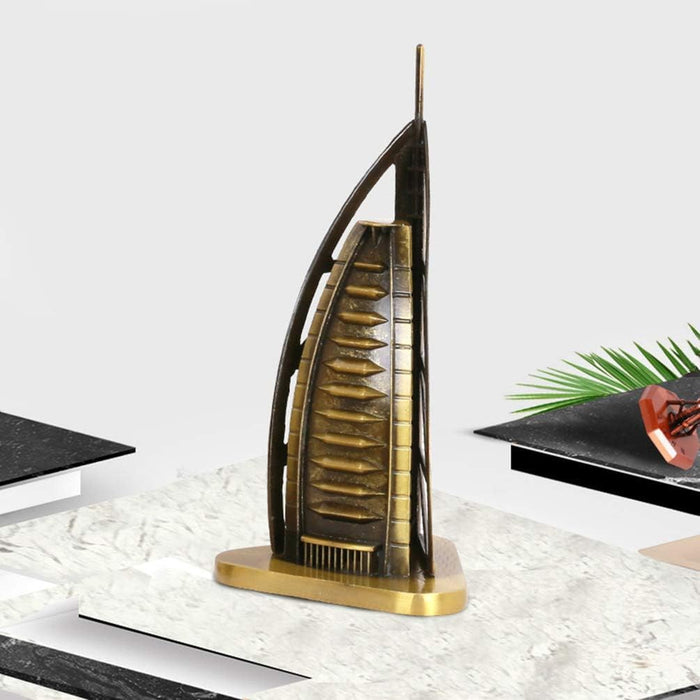 1 Pc Burj-Al-Arab Idol Statue for Decoration of Home Decor, Living Room, Office Desk, Gifting, Table Top (Pack of 1)