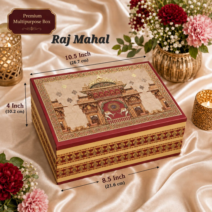 Premium Foldable Rigid Magnetic Box | Elegant Traditional Design for Luxury Gifting & Hamper Packing Premium Foldable Multipurpose Gift Box – 6 Elegant Designs |