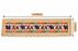 1 Pcs Traditional Indian Table Runner with Decorative Border | Ethnic & Festive Table Decor