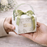 Decorative Square Shape Folding Storage Box With Tag for Return Gift, Birthday,Boxes with Ribbon, Perfect for Packing Chocolate, Dry Fruits,Engagement