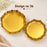 (Design No.36)  Premium Golden Metal Decorative Plate | Lotus Edge Pooja Thali & Diya Base | 7 Inch & 5.5 Inch ✨