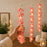 (DESIGN NO.7) 1 pcs Flower String Lights 3 Meter | 10 Flower Line Decorative LED Fairy Lights | Floral Hanging Lights for Home, Balcony & Festive Decoration