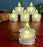 3 pcs Flameless and Smokeless Crystal Dripping Design Acrylic led Candles Tea Light Candle Perfect for Home Decor,Gifting,Festival,Events,Party Decoration (Yellow) (small)