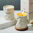 Scented Wax Candle in Cylindrical Container – White Aromatherapy Candle for Home Décor, Spa, Meditation, Gifting & Relaxation