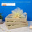 Multipurpose Decorative Gold Folding Paper Box Net Rectangle Cardboard Box with Net DIY Tray for Gift Hamper, Gifting (Cardboard Folding Paper Box),Room Hamper,Wedding Hamper (Golden)