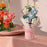 Artificial Daisy Crochet Flower Bouquet with Pot| Artificial Flower head| Gifting for Him/Her, Girlfriend, Boyfriend, Anniversaries, Wedding, Birthday | Home Decoration, Table Decor, Room Decor, Office Desk, Aesthetic Centerpiece Decor (Fabric)