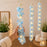 (DESIGN NO.7) 1 pcs Flower String Lights 3 Meter | 10 Flower Line Decorative LED Fairy Lights | Floral Hanging Lights for Home, Balcony & Festive Decoration