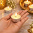 Premium Tealight Candles | 3 Hours Burning Time | Decorative Candles for Diwali, Pooja & Home Décor