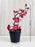 2 Pc Artificial Blossom Flower Stick with Plastic Pot Flower Pot for Home Decor, Living Room, Gifting, Table Top, Showpiece, Balcony, Raksha Bandhan Gifting(with Pot)