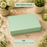 Mailer Box Premium Cardboard Gift Box  | Gift, Hamper & Packaging Box  Cardboard Gift & Hamper Box 10.5 × 7.5 × 2 Inch | Elegant Peach & Mint Green Gift Packaging Box for Wedding Hampers, Return Gifts, Chocolates, Sweets, Bakery & Festive Gifting