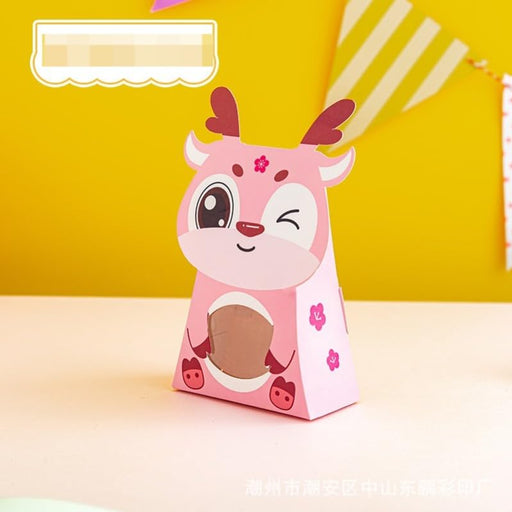 30 PCS Animal Shape Folding Storage Paper Box, Perfect for Packing Chocolate, Dry Fruits, Birthday, Engagement, Return Gift, Baby Shower, Festivals (Pack of 30)