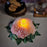 Artificial Flower Center Table Candle Holders with LED candle for Center Table Decor, LED Tealight Candle with Artificial Floral Arrangement, Home Decoration, Housewarming, Wedding, and Festive Decor(10 Inch)