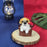 1 pc Cute Miniature Dog in Bag Poly Resin Statue with Hanging, Decorative Piece for Living Room, Bed Room, Table top, Restaurant, cafes, Gifting, Birthday( Pack of 1)