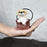 1 pc Cute Miniature Dog in Bag Poly Resin Statue with Hanging, Decorative Piece for Living Room, Bed Room, Table top, Restaurant, cafes, Gifting, Birthday( Pack of 1)