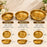 (Design No.43) 1 set (3 pcs) Luxury Golden Metal Urli Bowl with Intricate Embossed Design | Traditional Decorative Bowl for Diwali, Pooja, Wedding, Floating Flowers & Festive Home Décor |