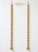 (Design No.14)Premium Golden Bead Side Door Hanging | 31.5 Inch Decorative Hanging Toran | Elegant Home & Festive Décor