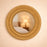 Fiber Wall Mirror Hanging Frame for Home Decor, Hanging Frame in Bedroom, Living Room with Hook for Hanging On Walls for Home Decorations (Golden) (Model 2)