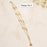 1 Pcs Elegant Gold Pearl Layered Bracelet Rakhi for Women | Adjustable Lumba Rakhi Bhabhi Rakhi Bracelet