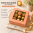 Paper Mailer Box with Window | Premium Gift & Bakery Packaging Box | For Cookies, Brownies, Chocolates, Dry Fruits & Hampers L6 × H2 × W6 Inch