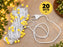 (DESIGN N0. 3) 1 PCS Warm White LED Fairy String Light for Diwali, Ganpati, Wedding & Home Decor