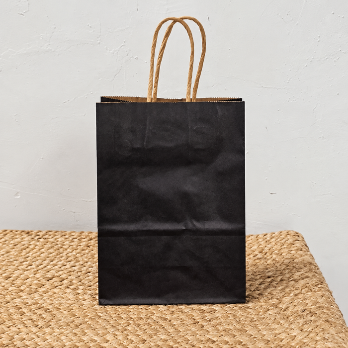 Samll Size Premium Paper Gift Bag with Handle | Return Gift, Shopping & Packaging Bag | Available in Red, White, Black, Green & Brown