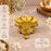 Premium Golden Lotus Decorative Bowl with Turtle Base | Traditional Metal Urli Bowl | Diya, Flower Petals & Festive Home Décor