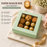 Paper Mailer Box with Window | Premium Gift & Bakery Packaging Box | For Cookies, Brownies, Chocolates, Dry Fruits & Hampers L6 × H2 × W6 Inch