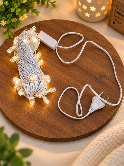 (DESIGN N0. 2) 1 PCS Decorative LED String Lights | Warm White Fairy Lights for Home, Wedding, Party & Festive Decor