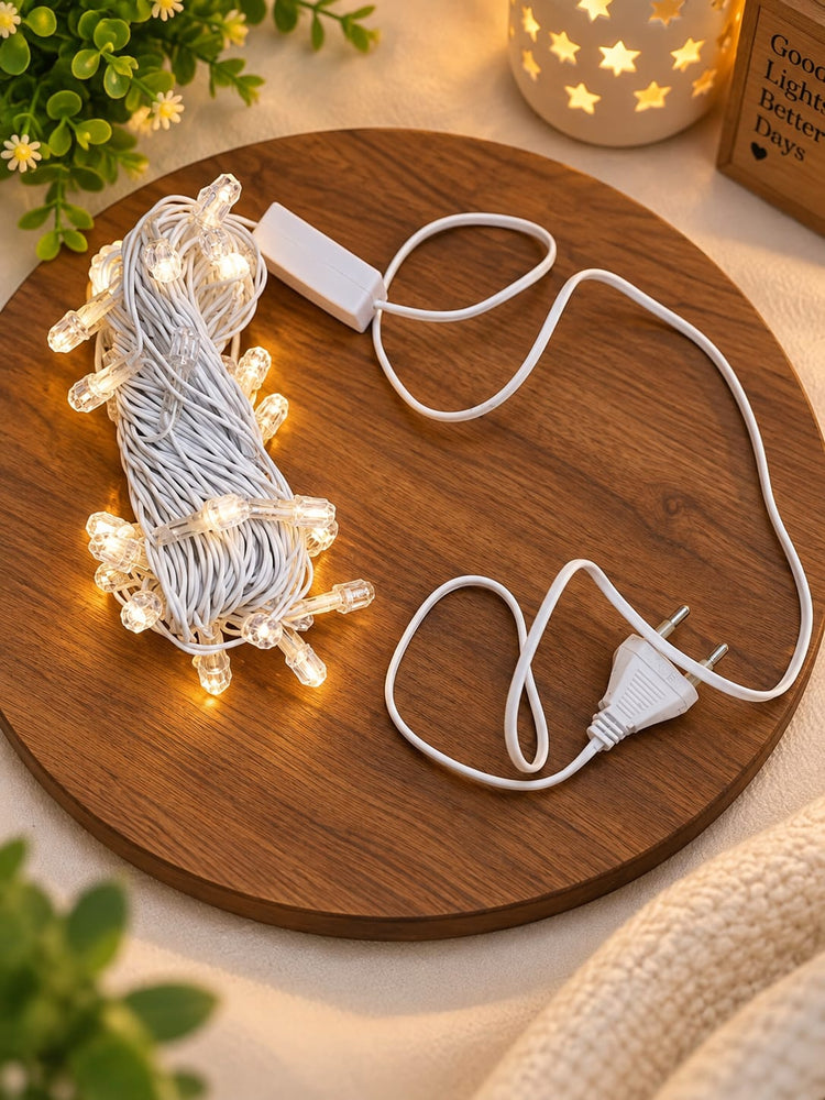 (DESIGN N0. 2) 1 PCS Decorative LED String Lights | Warm White Fairy Lights for Home, Wedding, Party & Festive Decor