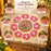 Ashtakamal 3D Look Rangoli Set DIY Kit | MDF Lotus Floral Rangoli for Home Entrance, Pooja Room, Wedding & Festive Decor