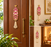 3D Look MDF Lotus Side Hanging with Hook – Festive Diwali Home Decor