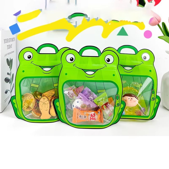 Animal Design Ziplock  Pouches  For Gifting, Return Gifts, Birthday, Baby Shower, Party Pouches | Chocolate & Dry Fruit Packing