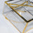Clear Transparent Gift Box with Frame and Rope Handle for Hampers, Wedding Gifts, Return Gifts, Chocolates, Dry Fruits, Cosmetics, Baby Shower, Festive Gifting & Premium Gift Packaging (21 cm x 21 cm x 21 cm size)