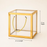 Clear Transparent Gift Box with Frame and Rope Handle for Hampers, Wedding Gifts, Return Gifts, Chocolates, Dry Fruits, Cosmetics, Baby Shower, Festive Gifting & Premium Gift Packaging (21 cm x 21 cm x 21 cm size)