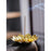 1 Pcs Lotus Flower Design Agarbatti Stand Incense Holder Ash Catcher Metal Material for Diwali Pooja, Office, Mandir,Shree Holi Pooja and Many More Spiritual Events, Insence Burner