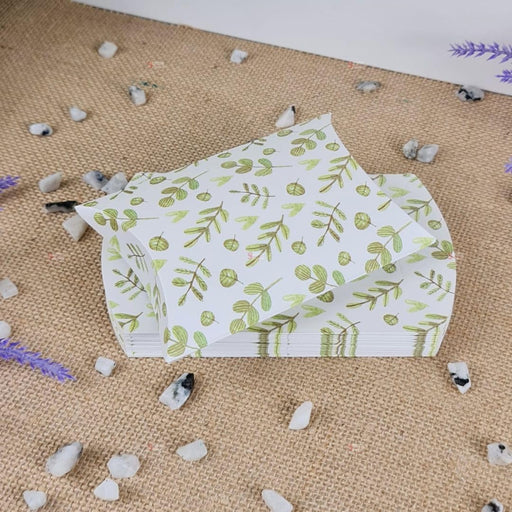 50 pcs Floral Print Decorative Folding Paper Gift Boxes For Gifting Dry Fruits, Chocolates For Birthday Packing, Engagement, For Festivals Gifting.