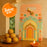 Affordable peach Rajwadi hamper Multipurpose Decorative Folding Paper Cardboard Box DIY Box for Gift Hamper, Diwali Gifting, Wedding gifing (Small)