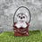 1 pc Cute Miniature Dog in Bag Poly Resin Statue with Hanging, Decorative Piece for Living Room, Bed Room, Table top, Restaurant, cafes, Gifting, Birthday( Pack of 1)