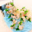 Artificial Cherry Blossom Rattan Flowers Wall Hanging Decorative Vine String Lines Items for Diwali Decoration, Backdrop for Pooja Room, Home Decor (230 cm)