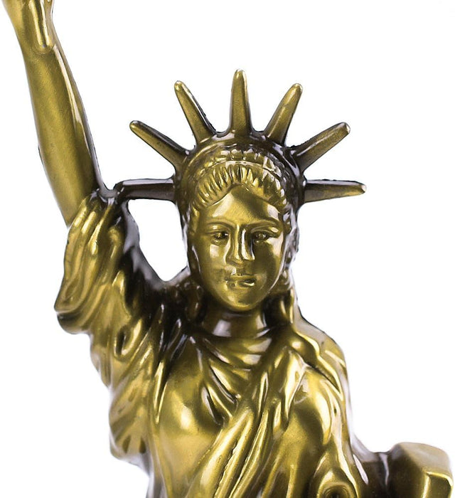 1 Pc The Statue of Liberty Idol for Decorative Showpeice for Home Decor, Living Room, Gifting, Desk Decor, Table Stand Holder, Office Desk (Pack of 1)